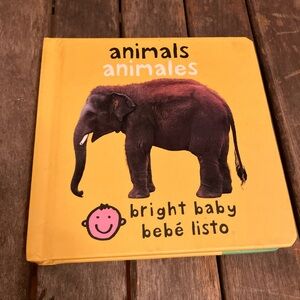 Animals Book - Yellow Cover